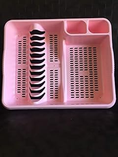 Dish Draining Rack - Baby Light Pink