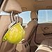 (2PCS) Upgraded Rack Holder - Flexible & Portable Hanger/Hook for Over The Car/Truck Seat or Wall Mount Display | for Hanging Hard Hat, Cowboy Caps, Coats, Vests, Fire, Safety & Motorcycle Helmets