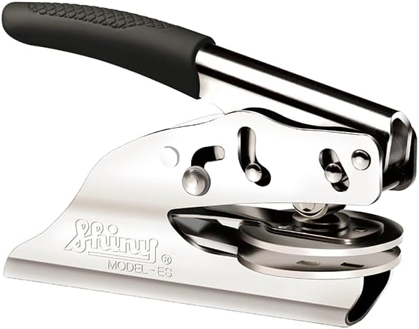 Miniatura 2 de Grabador de sello notario premium | Maine (Plata)