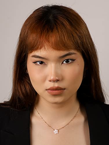 OJERRY Dainty Flower Pendant Neckalces for Women, Flower Jewelry Accessories for Women2