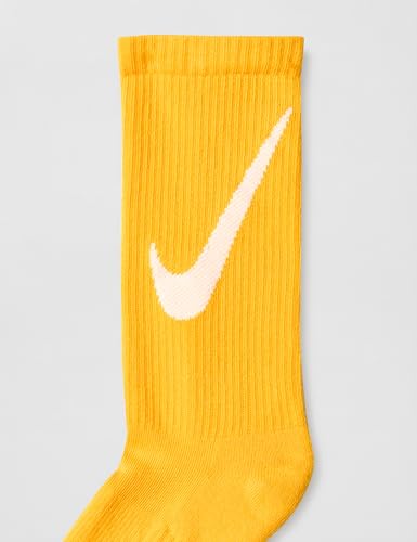 Image of Nike Unisex Kids' Everyday Cushioned Crew Socks (6-Pack) | Boys and Girls