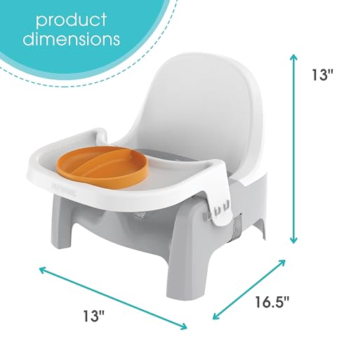 Ingenuity 12940 Summer Infant Deluxe Learn-To-Dine Feeding Seat – Infant And Toddler Feeding Chair And Booster Seat thumb #5