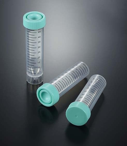 Generic CNS Centrifuge Tubes 15mL, Conical Tubes Sterile 500 PCS, Polypropylene, Leak-Proof Screw Caps, Plastic Container with Graduated Marks, Non-pyrogenic, DNase/RNase Free