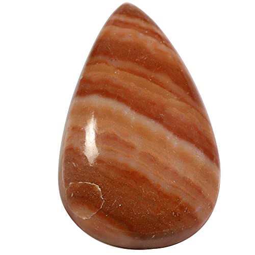 Cabochon en agate rose pierre naturelle 40,25 carats Oy17-B09BR6QXDN pour DIY