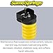 SuperSprings SSR-130-54 | SumoSprings Rear for Ford E-350|E-450, Yellow