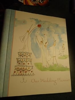 Paperback Our Wedding Planner by CR Gibson Spiral bound covered by Hardback Book
