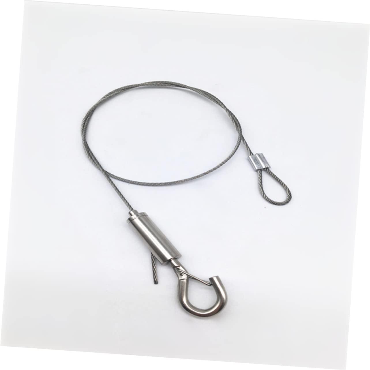Homoyoyo 2pcs Heavy Duty Stainless Steel Hanging Cable for Bird Feeders and Indoor Plants - Image 4