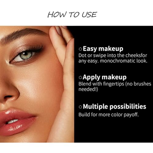 High-gloss & Bronze stick, Bronze stick with highlighter outline, Blush and Rouge Concealer for facial brightening, and permanent waterproof cosmetic for correcting nose shadow outline - Image 7