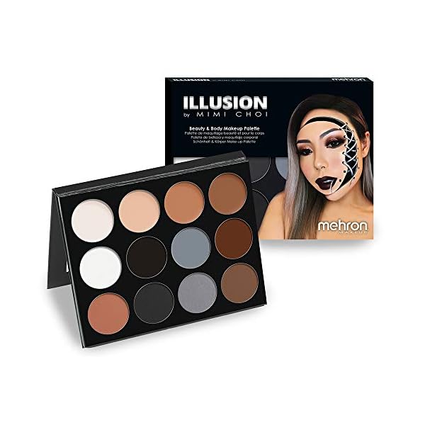 Mehron Makeup Exclusive Mimi Choi Illusion Makeup 12-Color Palette