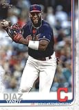 2019 TOPPS #595 YANDY DIAZ INDIANS BASEBALL