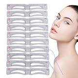 Eyebrow Stencil Kit | Women's Eyebrow Stencil Set - Makeup Accessory for Dating, Travel, Proms, and Parties