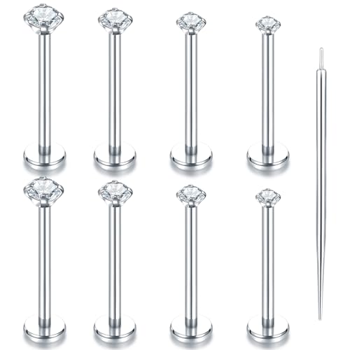 Oveta Threadless Tragus Earrings