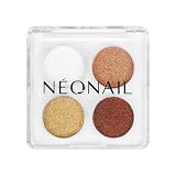 NÉONAIL Pressed Powders Palette – 4 Farben – Metallic-/Glaze-Effekt