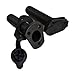 RIYIN 2 pcs Plastic Flush Mount Fishing Boat Rod Holder and Cap Cover Kayak