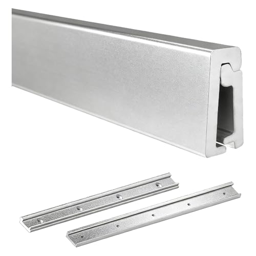 NKEOSN Upgrade RV Table Wall Mount Outside Track Mout Table Side Support Replacement Fitting Aluminum Alloy Support Trim Length 15.7