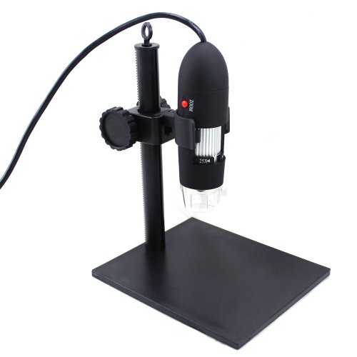 2013 New 200x USB Digital Microscope + Holder 8LED