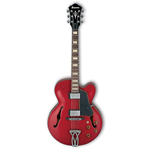Ibanez Artcore Vintage AFV10 Hollow Body Electric Guitar (Trans Cherry)