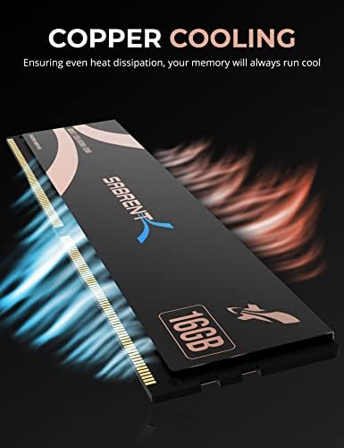 Sabrent SABRENT Rocket DDR5 16GB U-DIMM 4800MHz Memory Module for Desktops and PCs (SB-DR5U-16G)