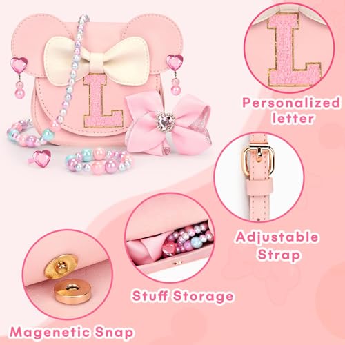 Image of mibasies Toddler Purse Gifts for Girls: 3 Year Old Girl Gifts, Girl Toys Purse Set