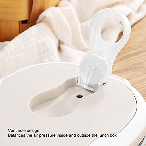Yosoo Health Gear Contenitore per Alimenti in Acciaio Inossidabile, Materiale PP per Uso Alimentare, Ideale per la Casa, i Viaggi e la Scuola