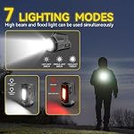 SUNREI 1500LM Rechargeable Box Flashlight, 10400mAh Emergency Lantern - Image 5