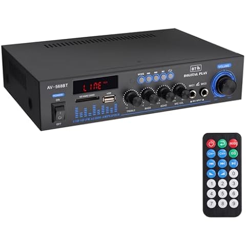 LiNKFOR Amplificateur Bluetooth AV-568BT Cover