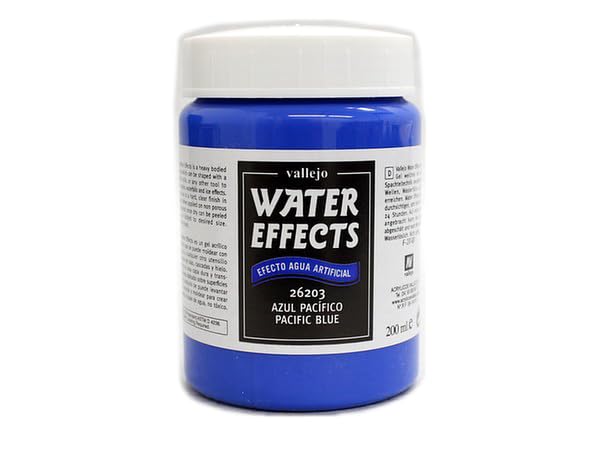 Vallejo Model Color 200 ml Water Effects - Pacific Blue - Image 3