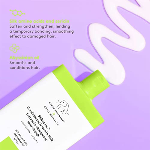Drunk Elephant Silkamino Conditioning Leave-in Milk - Smooths, Repairs and Strengthens All Hair Types 8 Fl Oz - Thumbnail 4