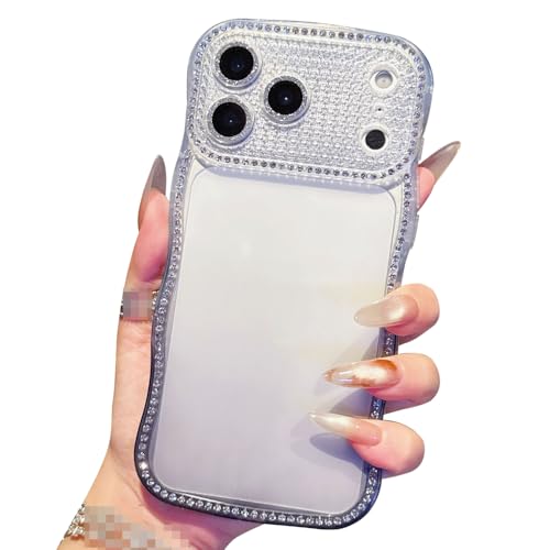 LUNBER-ARMOR�EFor iPhone17 Pro Max �P�[�X �J�o�[ ���C���X�g�[�� �E�F�[�u �g�^ �Ȃ݂Ȃ� �g�� TPU �\�t�g�P�[�X �O���f�[�V���� ���� �O���b�^�[ �L���L�� �X�g���b�v�� For �A�C�t�H��17�v���}�b�N�X(�u���b�N