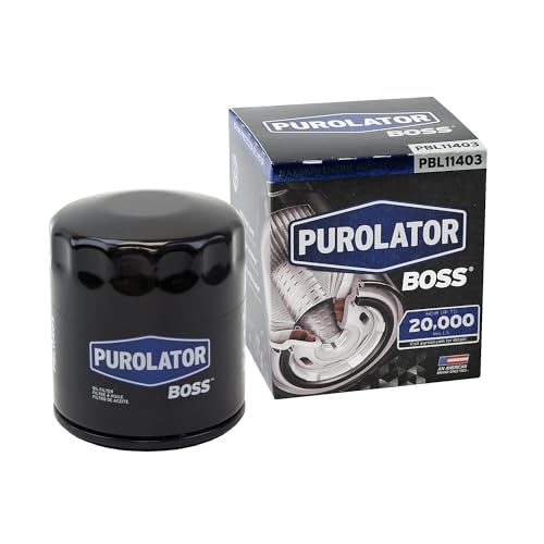 Purolator PBL11403 PurolatorBOSS Maximum Engine Protection Spin On Oil Filter Compatible With Chevrolet Equinox, Malibu, Cruze, Impala, Corvette, Camaro, GMC Terrain, Buick Envision and Cadillac ATS
