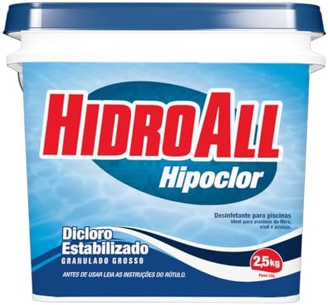 Hidroall, Balde de cloro granulado Hipoclor 2,5 kg