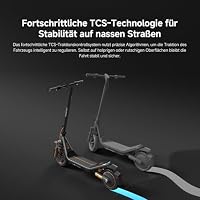 Xiaomi E-Scooter 6 Ultra, 6 Max, 6 Pro mit Deutscher Straßenzulassung (Max 20km/h, bis 75km Reichweite, 12" Tubeless-Reifen, Doppelfederung, Doppelbremse, Faltbarer Scooter) – Ansicht 8