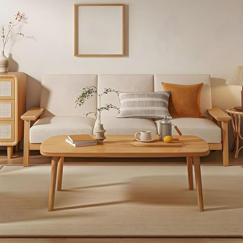 Table basse pliante moderne bureau et salon en MDF robuste
