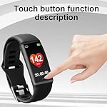 FITCENT Heart Rate Monitor Chest Strap with Fitness Tracker, ANT+ 5.3Khz Bluetooth Heart Rate Monitor Compatible with Polar Garmin DDP Yoga, HR Sensor with Sports Bracelet - Image 2