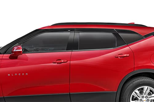 Auto Ventshade [Avs] Low Profile Ventvisor | 2019 - 2023 Chevy Blazer, Smoke - 6 Pc. | 896081 #TOP3