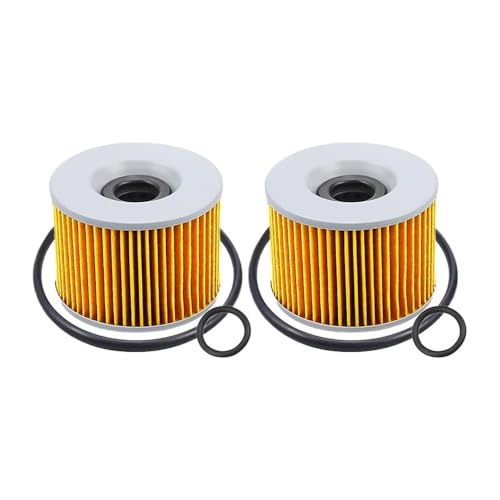 Filtre à huile moto pour ZX600 GPZ550 ZX750 | Lot de 2 pièces de rechange