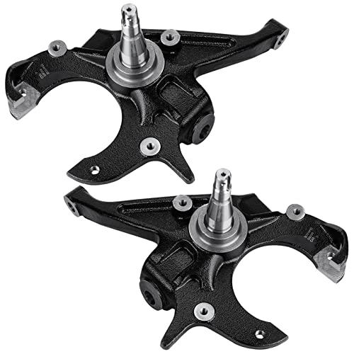 2" Drop Lowering Spindles Steering Knuckle for Chevy S10 1982-2004, Blazer 1983-1994, GMC S15 1983-1990 Fits 2WD Vehicles Only Front Suspension by Aeagle - Used condition - US$104.58