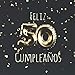 Produktbild Feliz 50 Cumpleaños: Libro de visitas con 110 páginas - Couverture Globos Oro - Negro