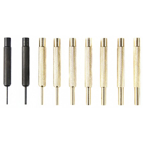 Tac Vector Optics 9 pc High End pistola Smith Punch Kit Pistola reparación latón acero inoxidable