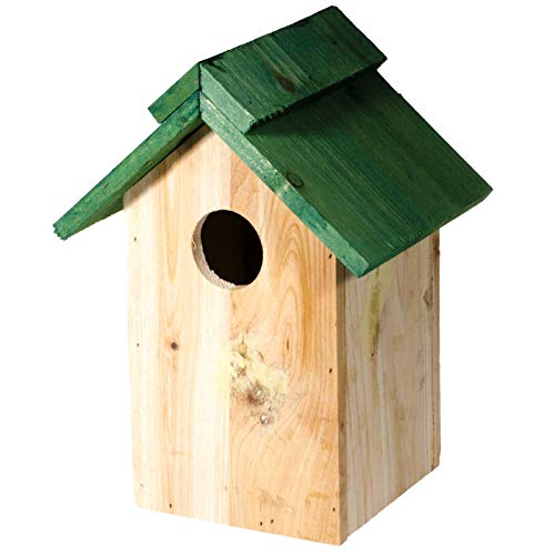 SIDCO Vogelhaus Nistkasten 2 Sk Vogelhäuschen Nisthöhle Nisthaus Nisthilfe Holz Meise – Bild 5