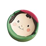 Ce cendrier n'est pas seulement un excellent récipient de rangement, mais apporte également une belle décoration artistique à votre espace de vie.