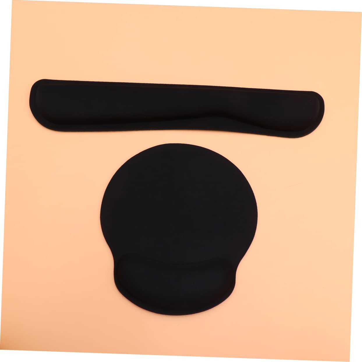 2sets Ergonomici Per Tastiera e Mouse Poggiapolsi Memory Foam Per Antiscivolo Comfort Ottimale Per