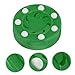 WHAMVOX 2pcs Roller Hockey Pucks for Indoor and Outdoor Practice Plastic Design for Smooth Play for Training and Skill Development