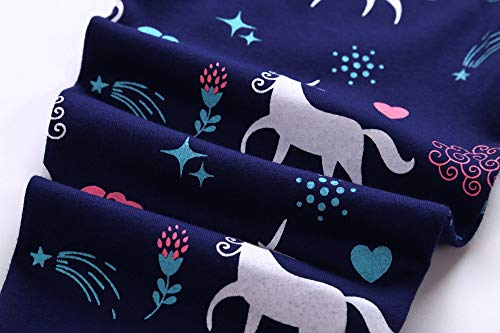 Image of Koian Little Girls' Short Pajamas Sets Toddler PJS Cotton Kids Sleepwears