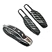 carmonmon Smart Protectors Keyless Remote Key Cases Shell Car Key Case Platic Cover Case Cover Side Blades for Porsche Cayenne Panamera(Carbon Gloss Fiber)