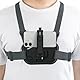 Sametop Handy Brusthalterung Brustgurt Handyhalterung Körper Halter Chest Mount Zubehör Kompatibel mit iPhone Samsung GoPro DJI Osmo und die Meisten Handys Action Kameras POV/VLOG