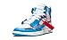 Nike Mens Air Jordan 1 X Off White NRG UNC White/Dark Powder Blue Leather Size 8.5