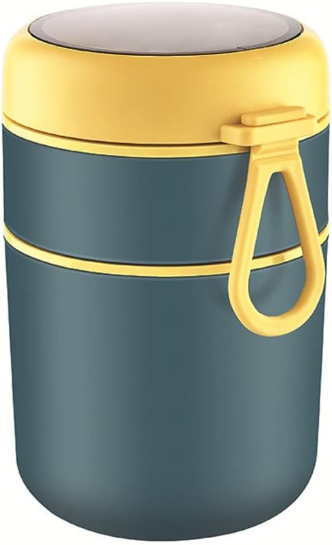 Lunch Box Drinking Cup with Spoon Food Insulation Tank Soup Container