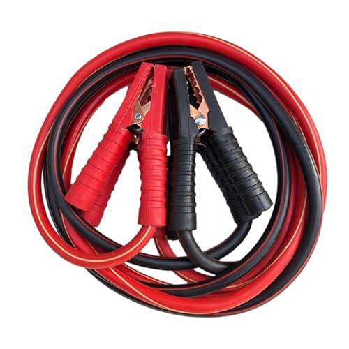 3 m Autobatterie-Starthilfekabel, 1500 A, professionelles Hochleistungs-Starthilfekabel, Starthilfekabel für Autobatterie, Starthilfekabel mit Krokodilklemme für 12 V 24 V Benzin -EL Auto, Van,
