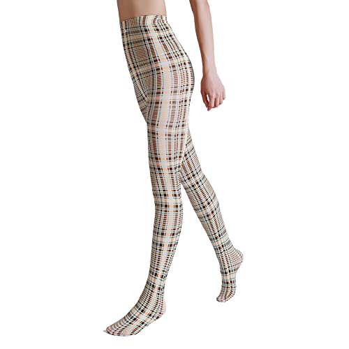 Image of Sahabowi Women Tights, Sheer High Waist Pantyhose, Vintage Control Top Stockings
